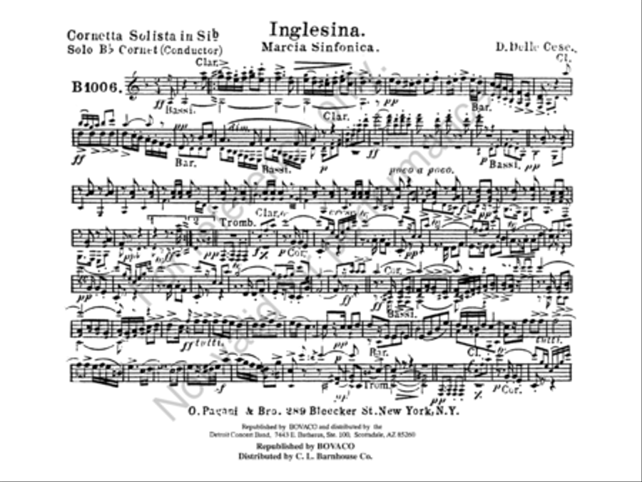 Inglesina Inglesina Concert Band scores gallery preview page 3