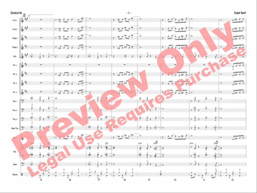 Cheep Shot Cheep Shot Jazz Ensemble scores gallery preview page 8
