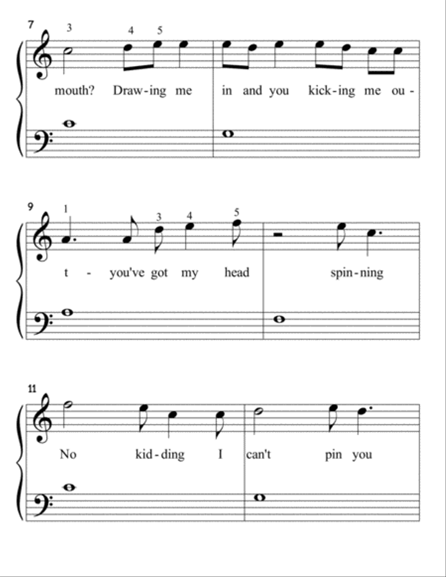 All Of Me Easy Piano scores gallery preview page 2