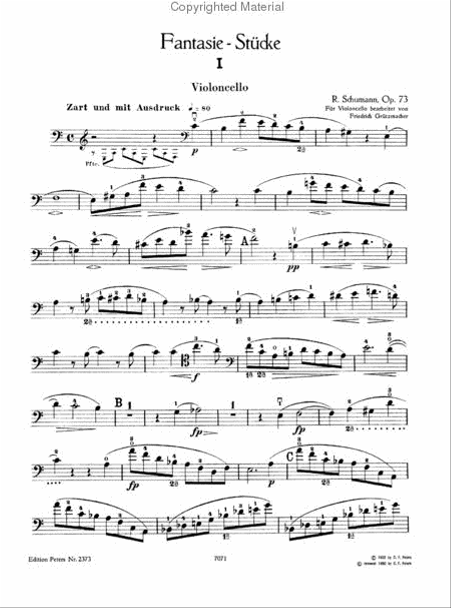 Compositions for Cello and Piano (Complete) Piano Accompaniment scores gallery preview page 2