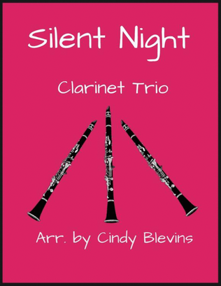 Book cover for Silent Night, for Clarinet Trio