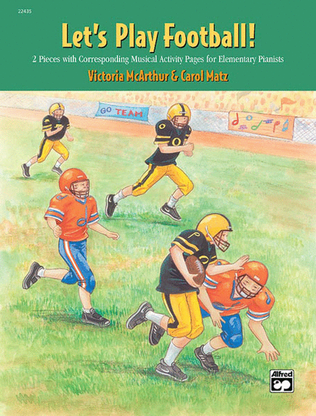 Book cover for Let's Play Football!