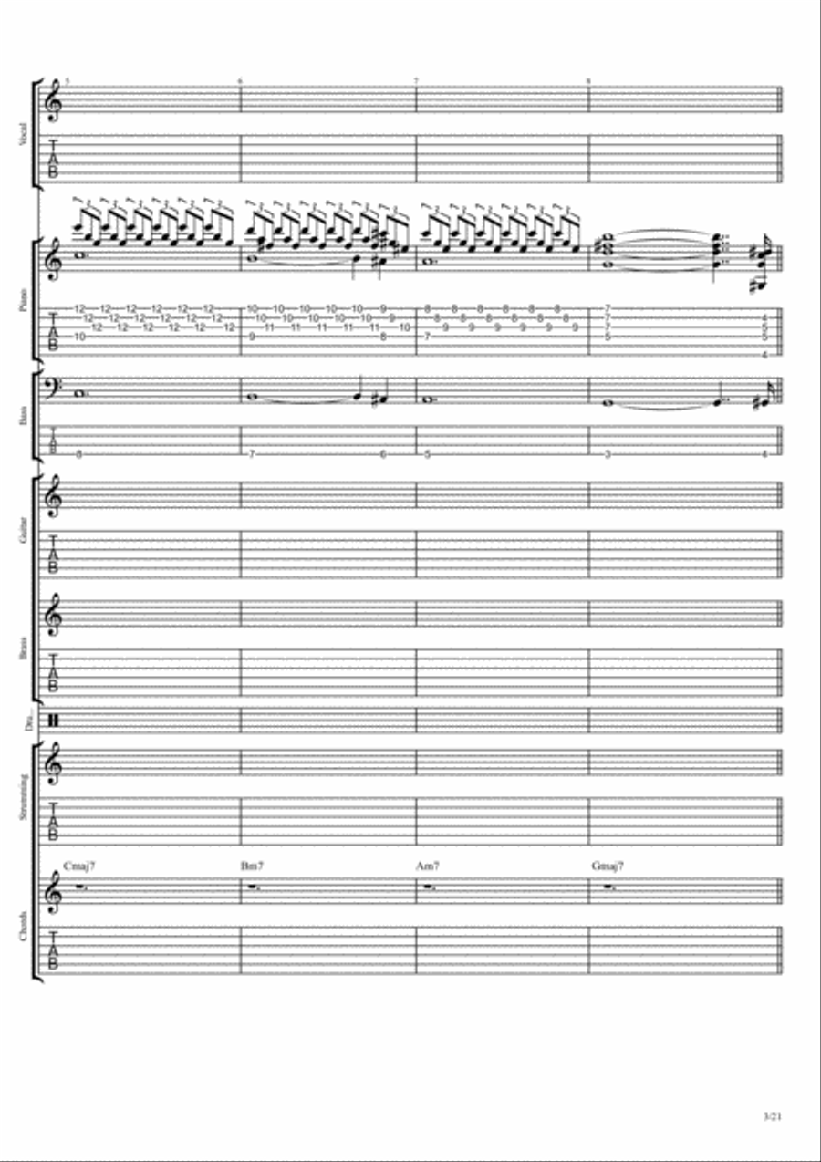 If I Ain't Got You Piano, Vocal, Guitar scores gallery preview page 3