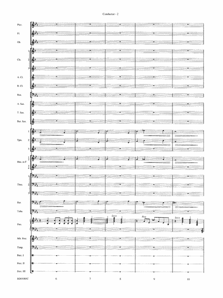 The Ascension (from The Divine Comedy): Score