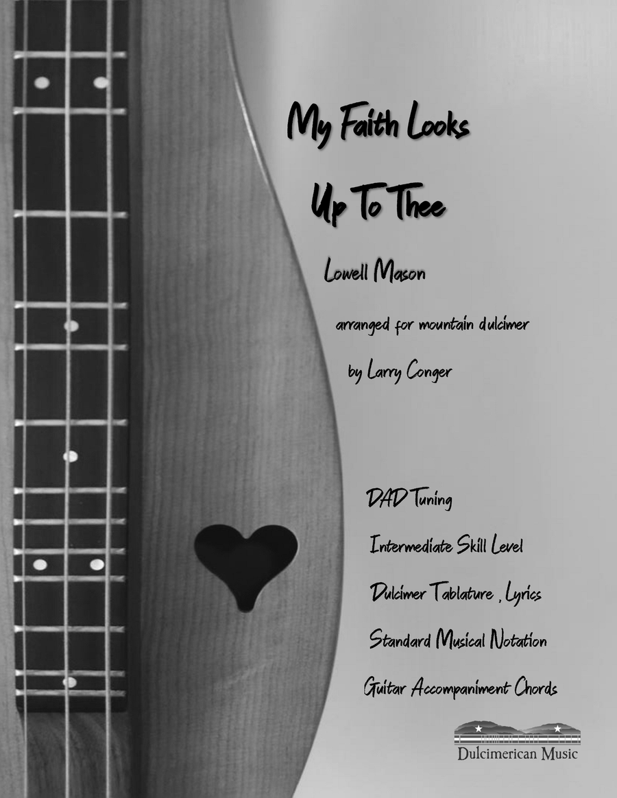 My Faith Looks Up To Thee Dulcimer scores gallery preview page 1