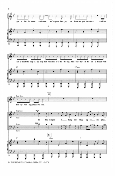 In The Heights (Choral Medley) (arr. Mac Huff)