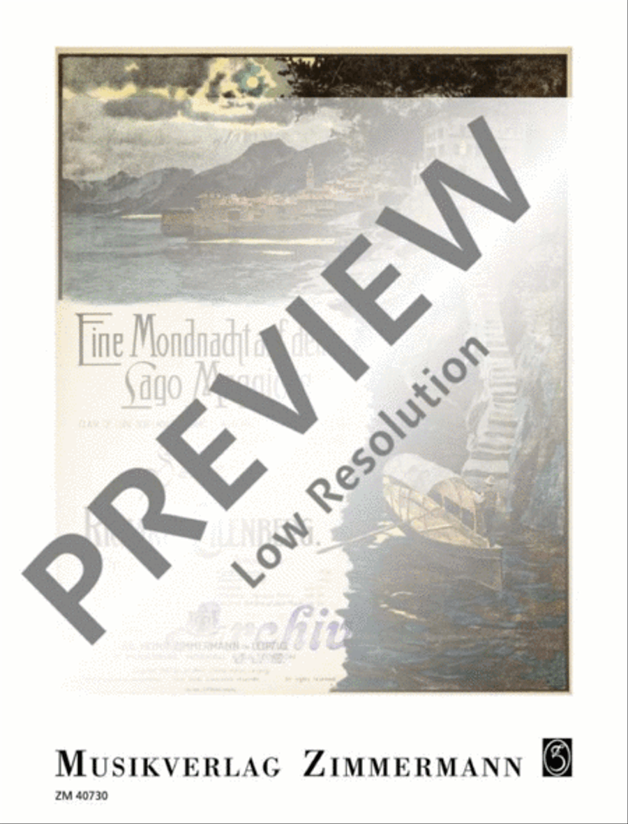 Moon-Light on Lago Maggiore Piano Solo scores gallery preview page 2