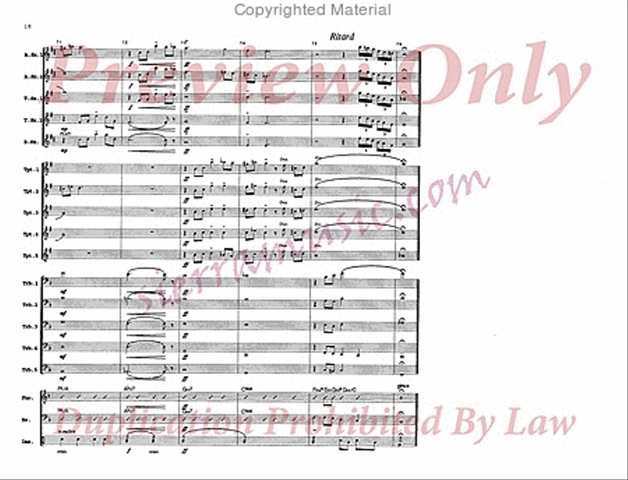 But Beautiful But Beautiful Jazz Ensemble scores gallery preview page 11