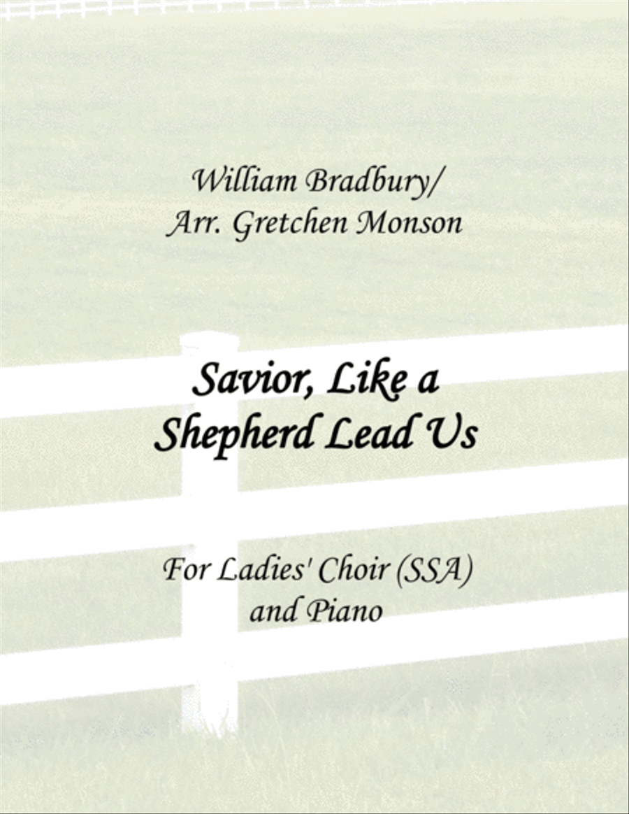 Savior, Like a Shepherd Lead Us SSA scores gallery preview page 1