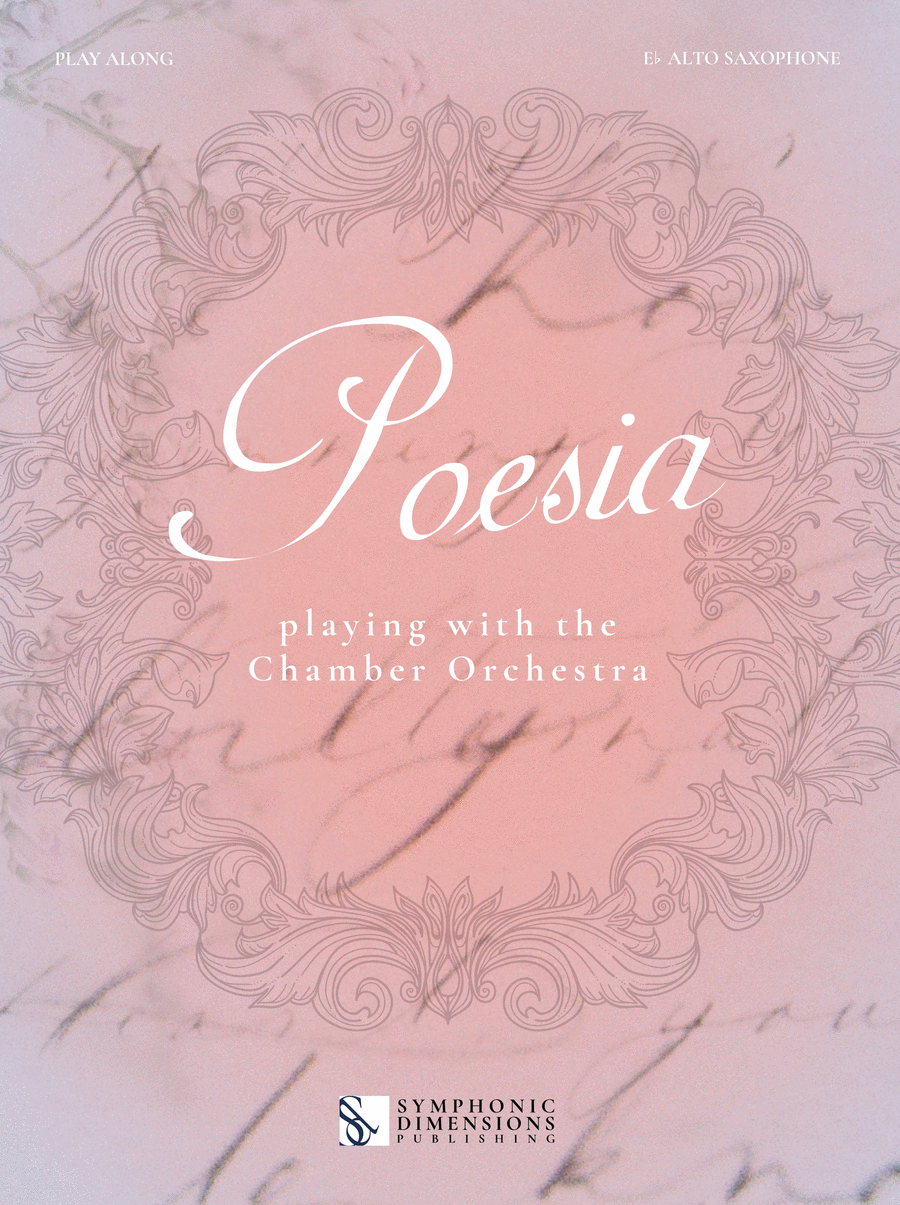 Book cover for Poesia Playing with the Chamber Orchestra