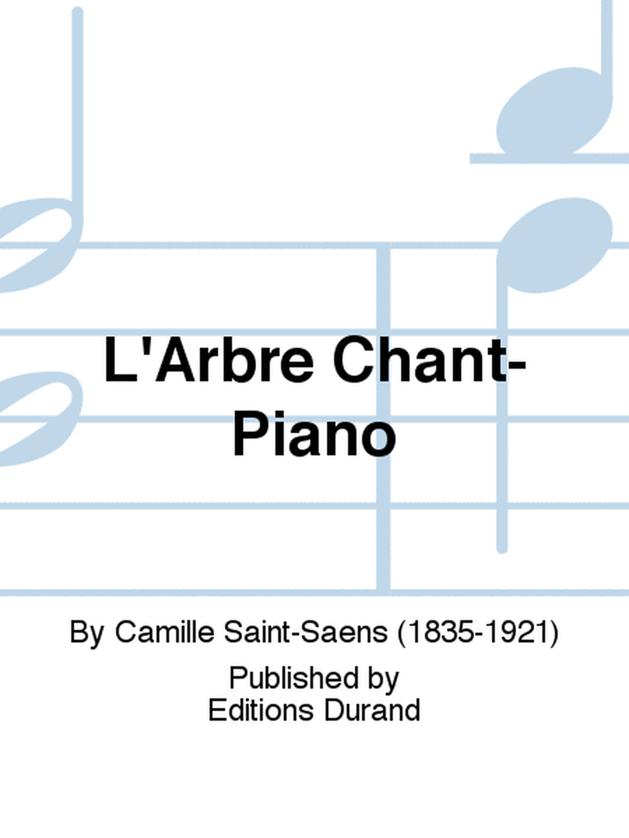 L'Arbre Chant-Piano