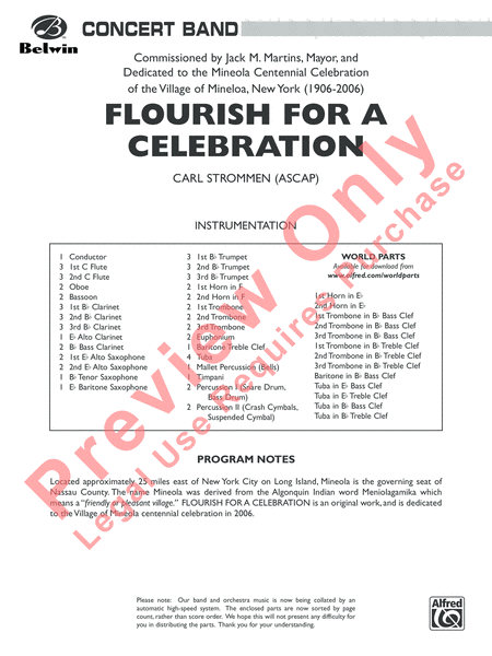 Flourish for a Celebration image number null