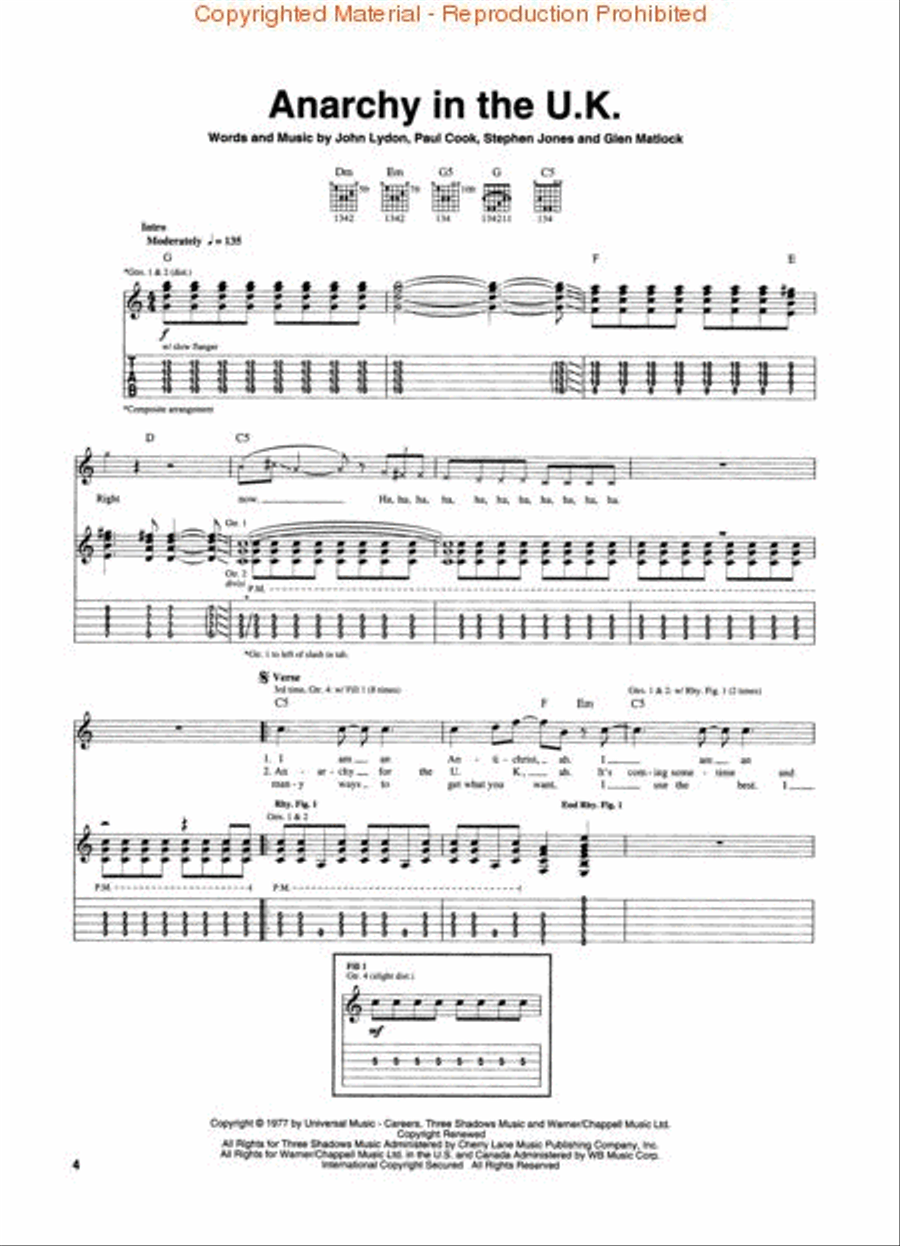 Guitar Hero III - Legends of Rock Electric Guitar scores gallery preview page 2