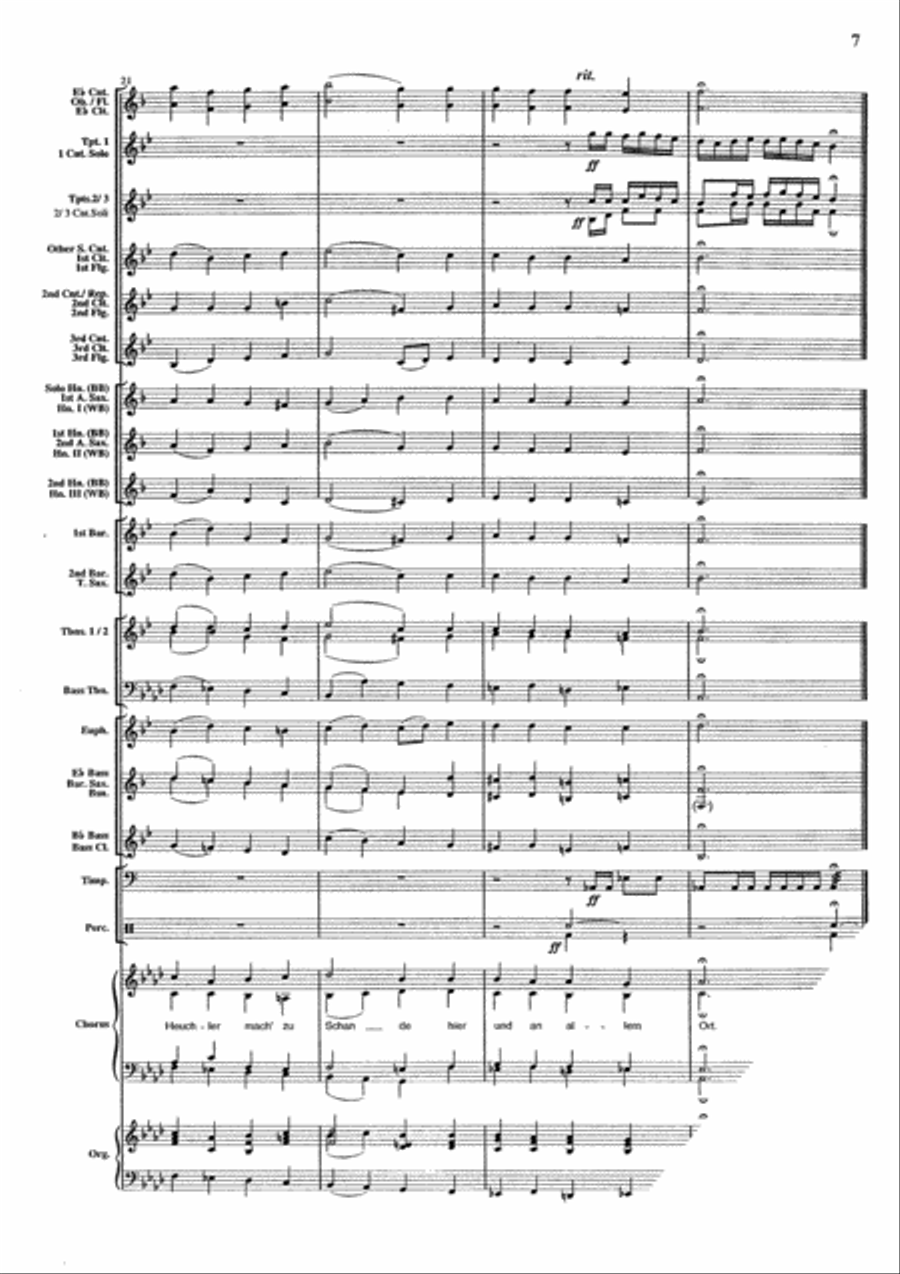 Chorale / Sinfonia & Gavotte Brass Band scores gallery preview page 8
