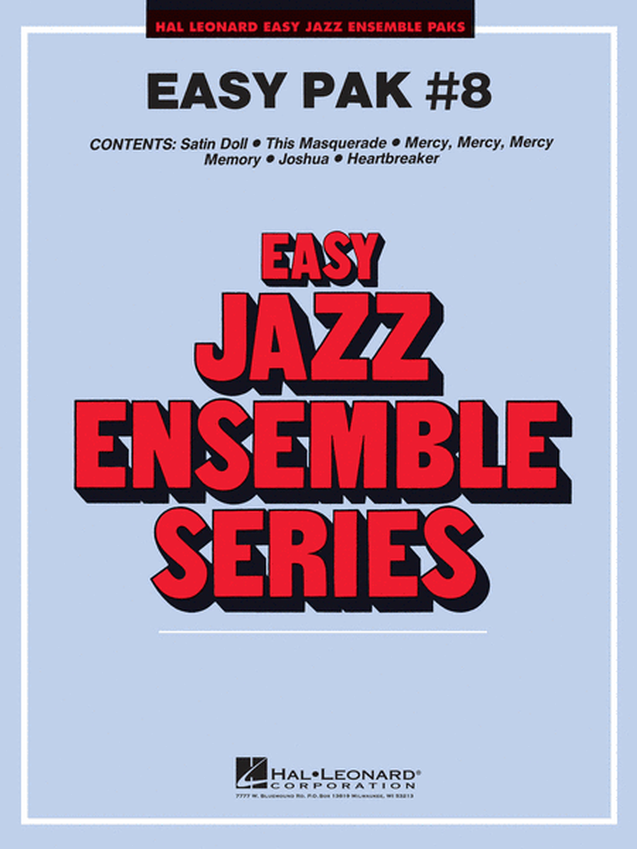 Easy Jazz Ensemble Pak 8 image number null