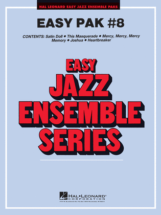 Book cover for Easy Jazz Ensemble Pak 8