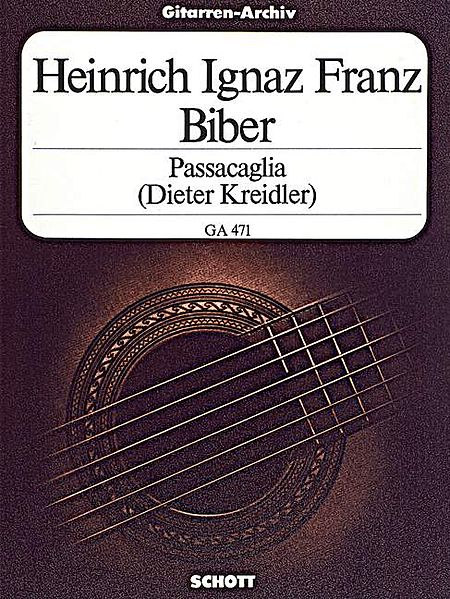 Heinrich Ignaz Franz von  Biber: Passacaglia