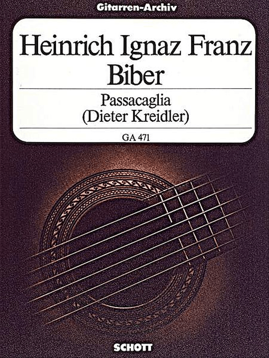 Passacaglia Acoustic Guitar scores gallery preview page 1