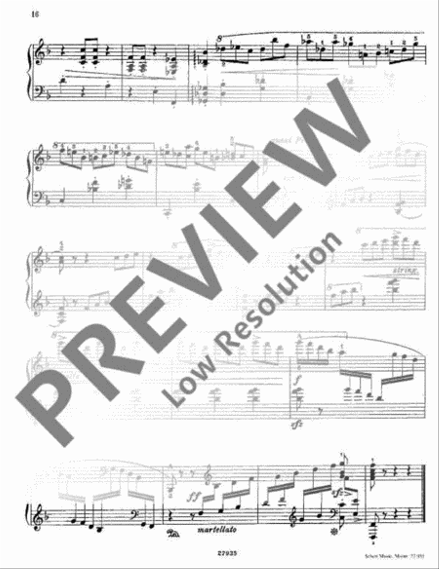 Wiener Freuden Piano Solo scores gallery preview page 19