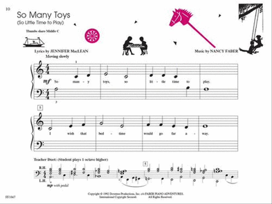 PreTime Piano Jazz & Blues Piano Method scores gallery preview page 4