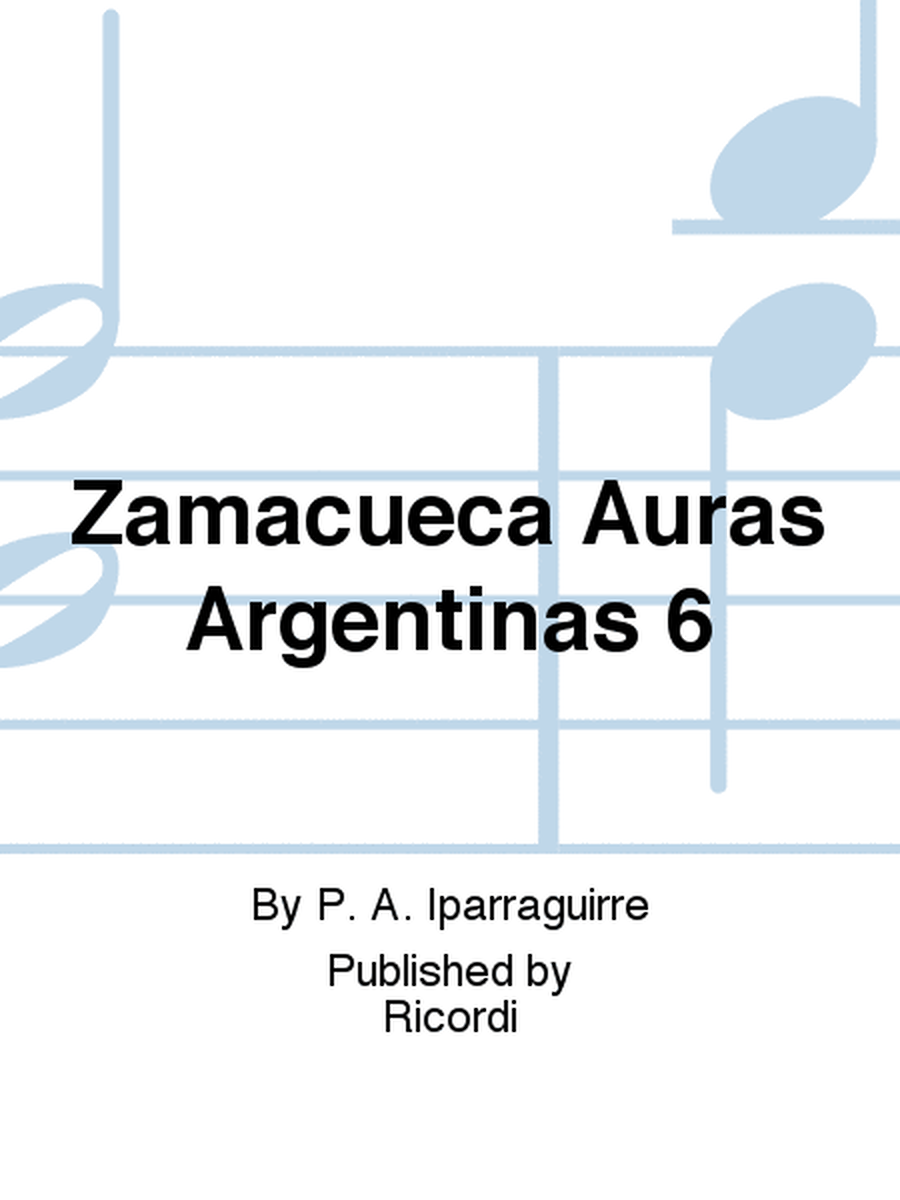 Zamacueca Auras Argentinas 6