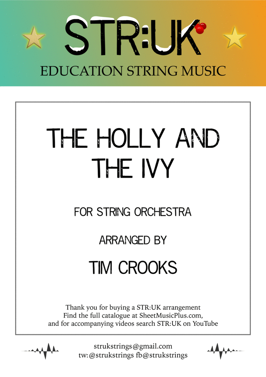 The Holly and the Ivy (STR:UK String Orchestra) image number null