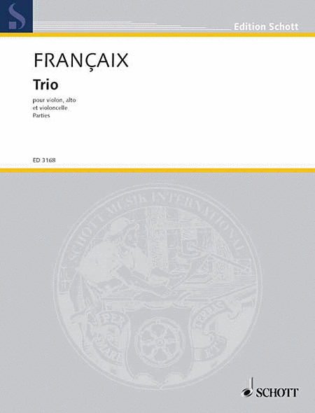 Jean Francaix: String Trio (1933)