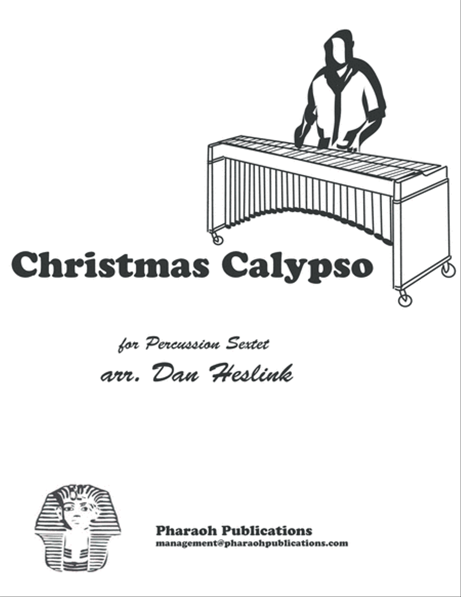 Christmas Calypso for Percussion Sextet Percussion Ensemble scores gallery preview page 1
