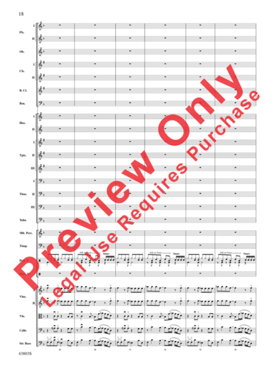 The Doors on Tour Full Orchestra scores gallery preview page 19