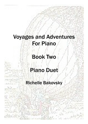 Book cover for Bakovsky, R: Voyages and Adventures for 2 Pianos, Book 2