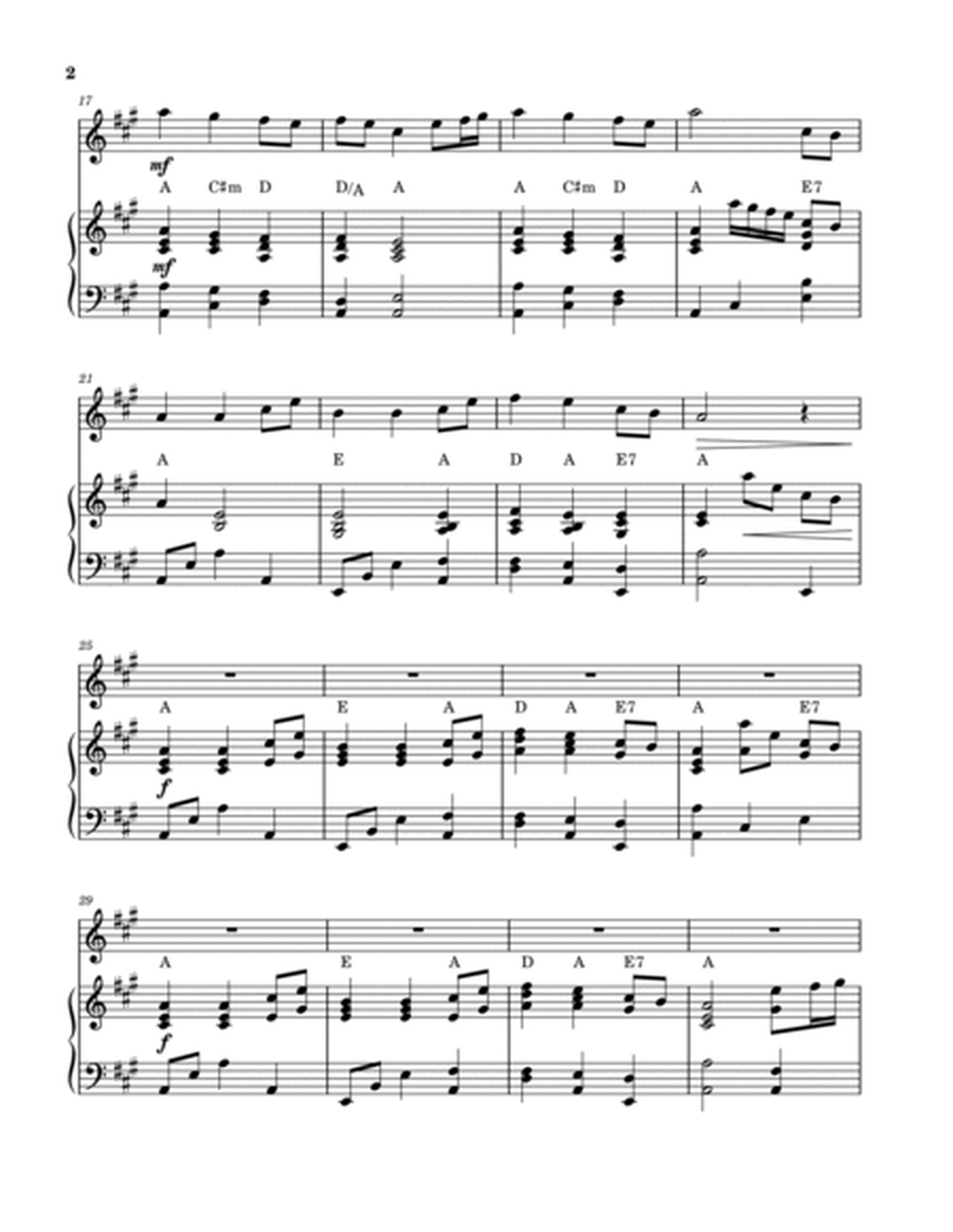 Come Thou Fount of Every Blessing (Violin Solo with Piano) image number null