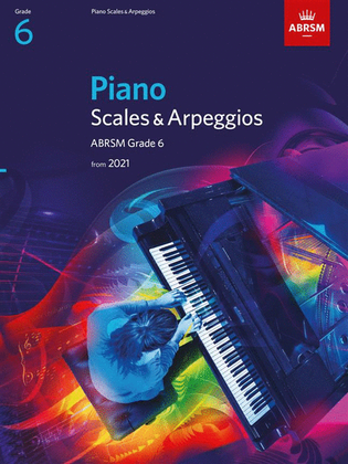Book cover for Piano Scales & Arpeggios from 2021