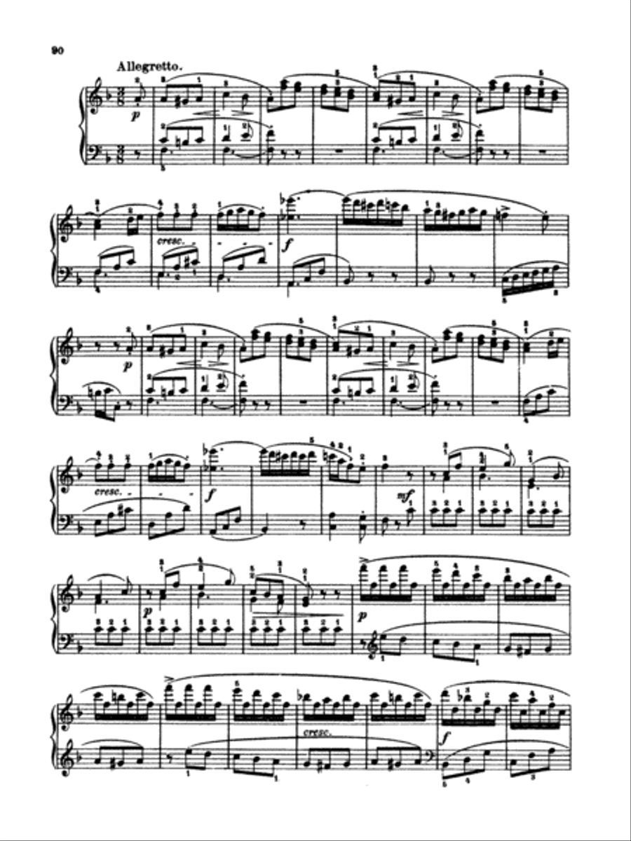 Clementi: Twelve Sonatinas Piano Solo scores gallery preview page 5