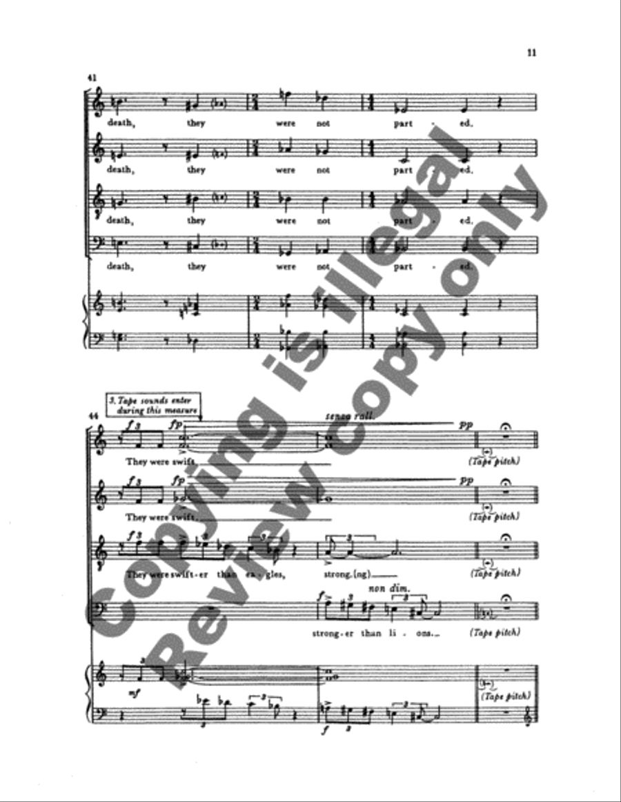 The Lament of David The Lament of David 4-Part scores gallery preview page 7
