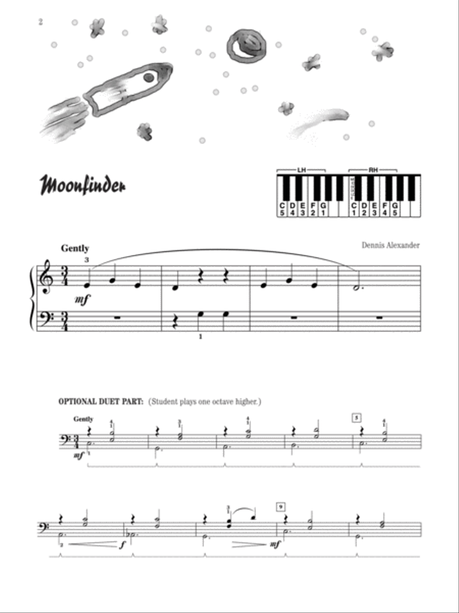 Finger Paintings, Book 1 Easy Piano scores gallery preview page 7