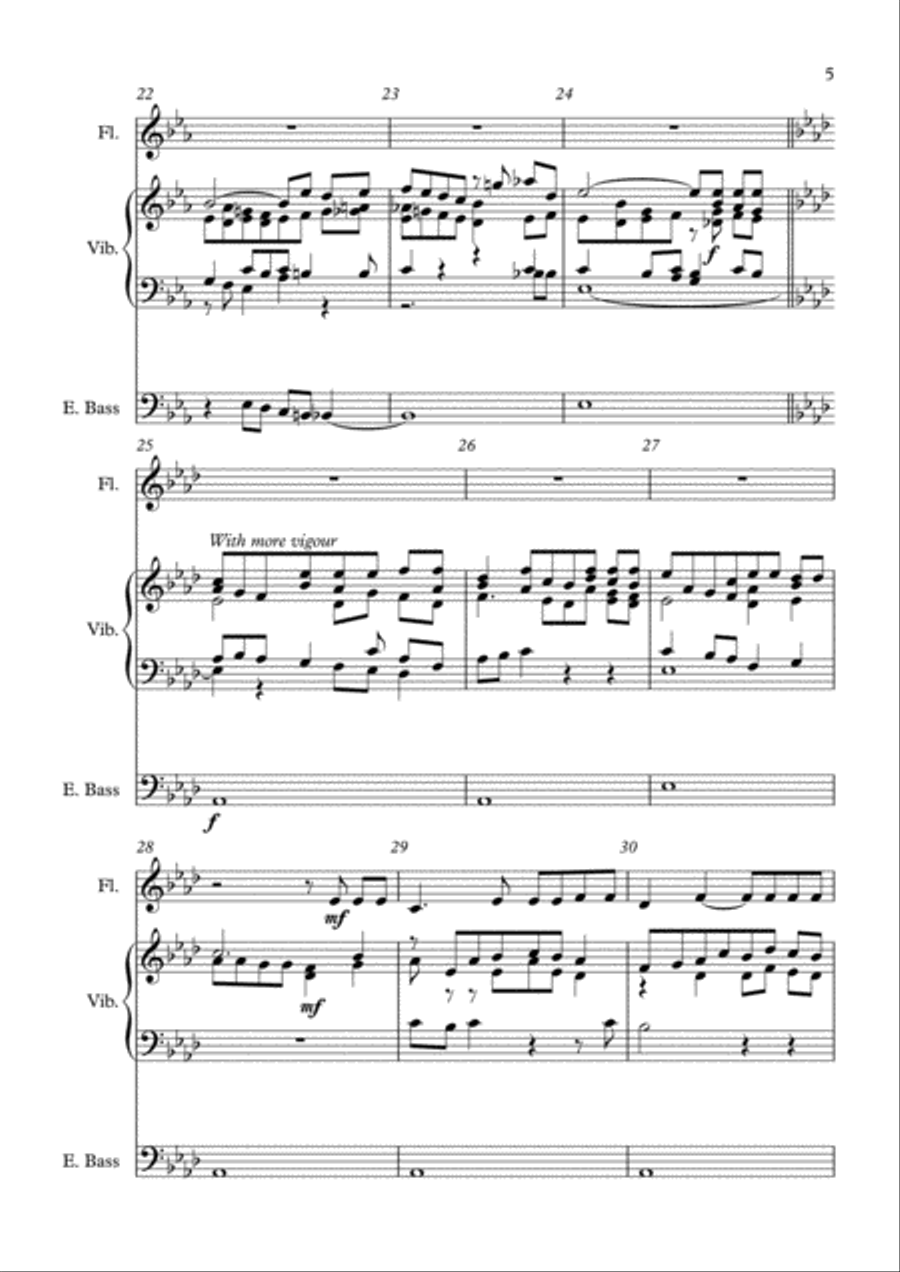 How great Thou art How great Thou art Handbell Choir scores gallery preview page 5