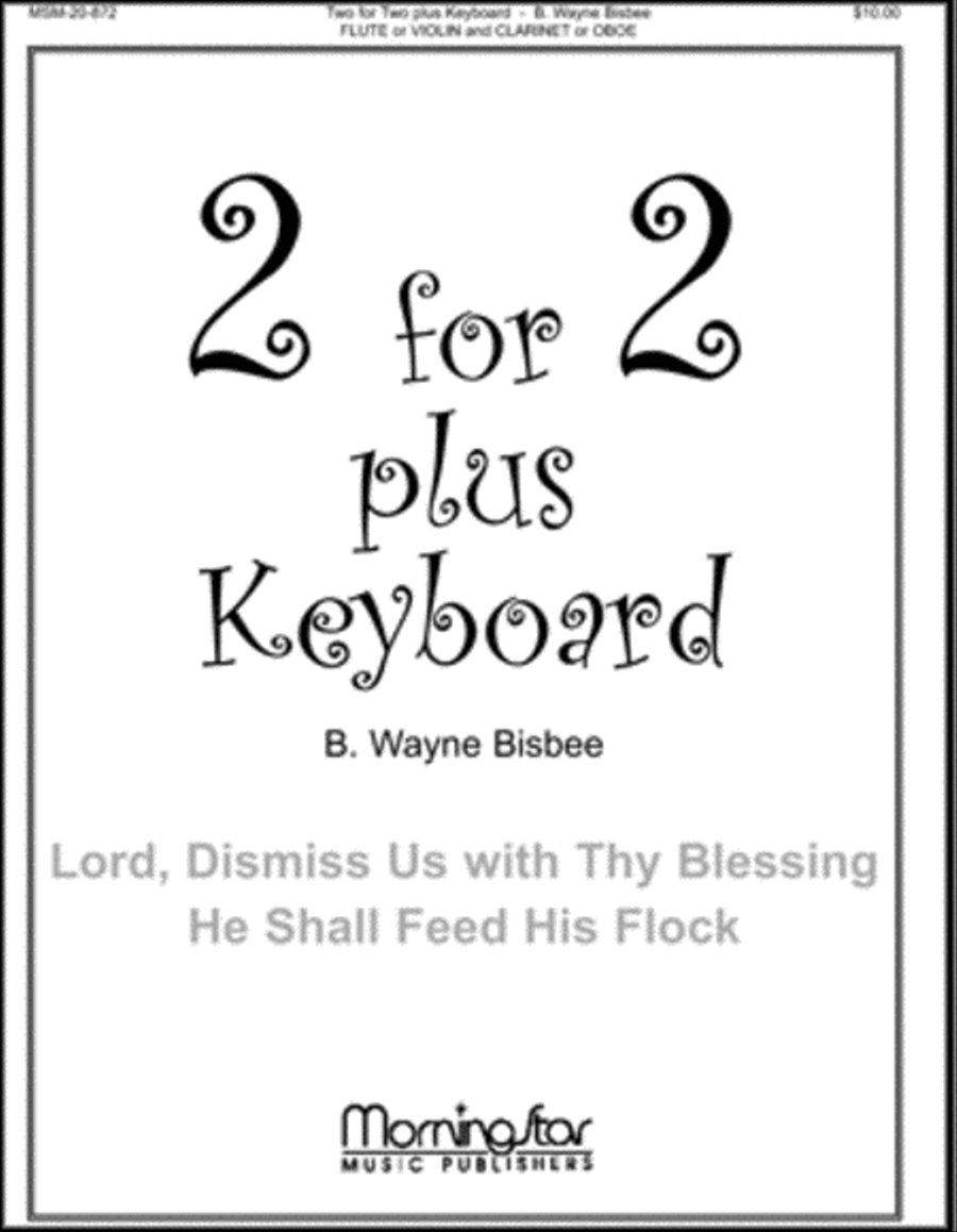 Two for Two Plus Keyboard Clarinet scores gallery preview page 1