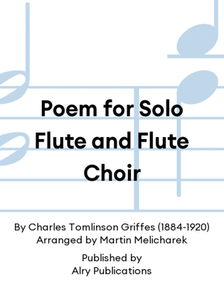 Poem for Solo Flute and Flute Choir
