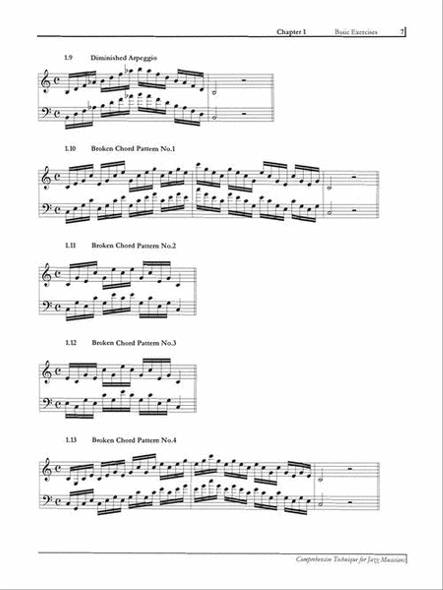 Comprehensive Technique for Jazz Musicians – 2nd Edition Collection / Songbook scores gallery preview page 16