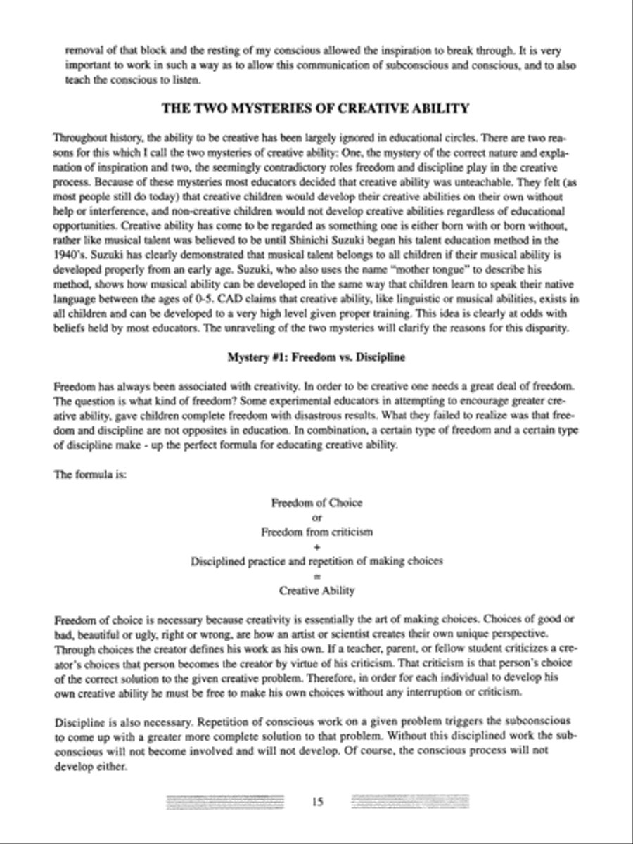 Fun Improvisation for Piano Piano Solo scores gallery preview page 3