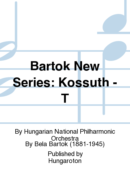 Bartok New Series: Kossuth - T image number null