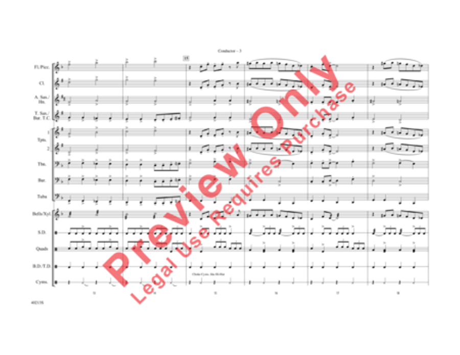 Santa Baby Marching Band scores gallery preview page 4