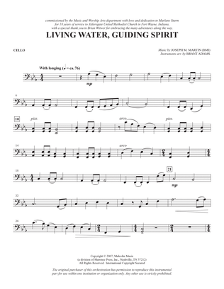 Living Water, Guiding Spirit - Percussion