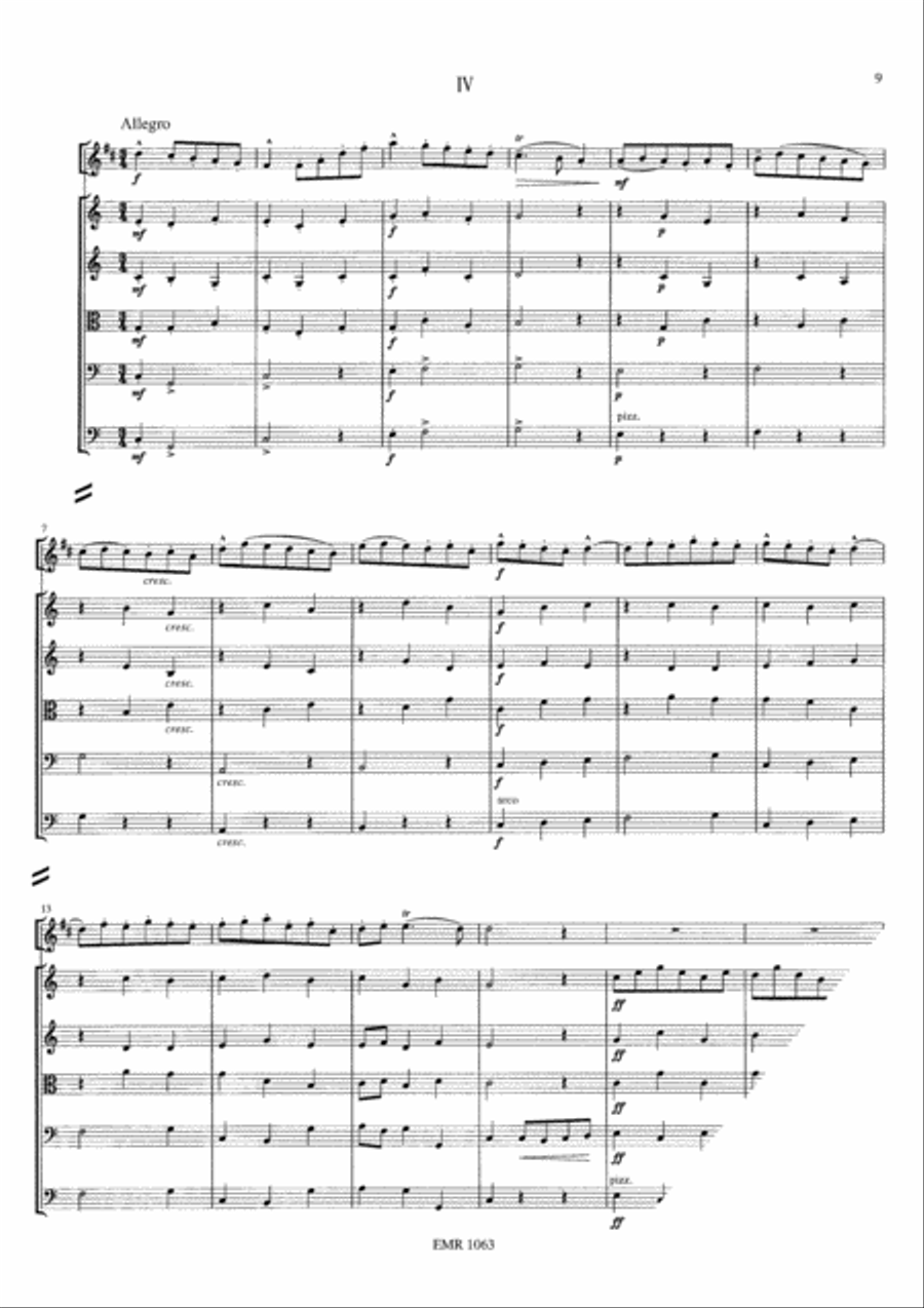 Konzert C-Dur String Orchestra scores gallery preview page 6