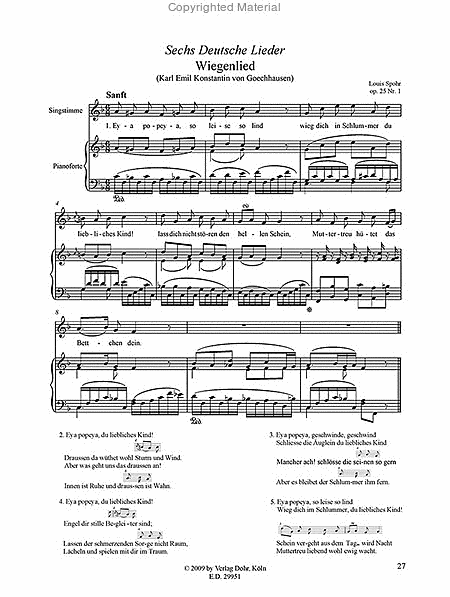 Deutsche Lieder op. 25 & op. 37 (1809/1815)