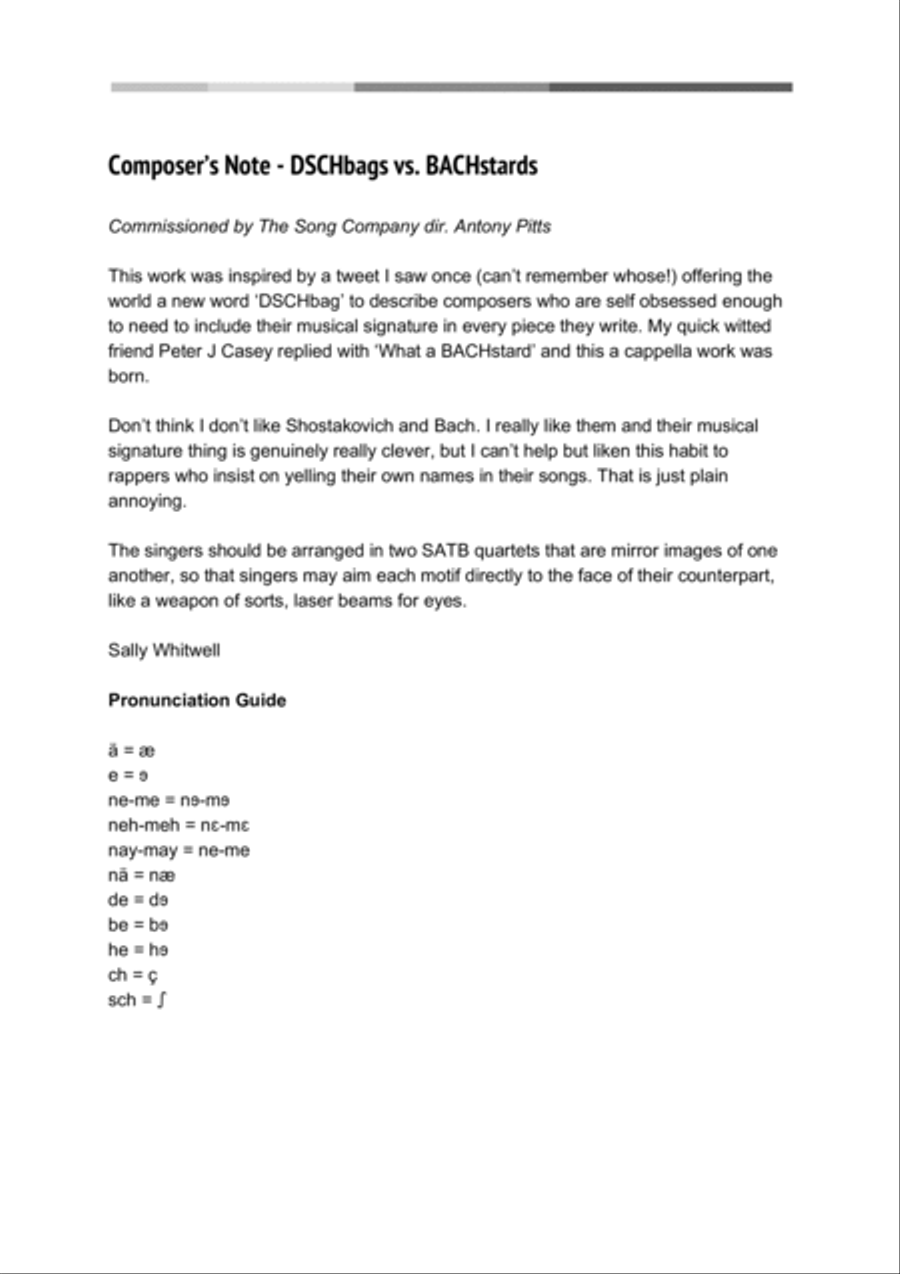 DSCHbags vs. BACHstards Divisi scores gallery preview page 2