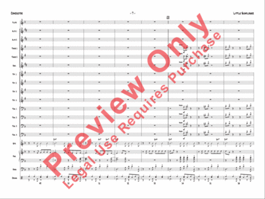 Little Sunflower Little Sunflower Jazz Ensemble scores gallery preview page 10
