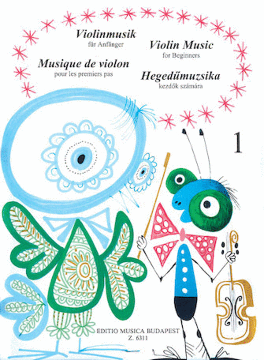 Violin Music for Beginners – Volume 1 Violin Solo scores gallery preview page 1