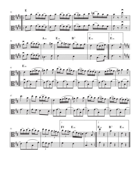 Klezmer Fiddle Tunes for Two Violas, Volume 2