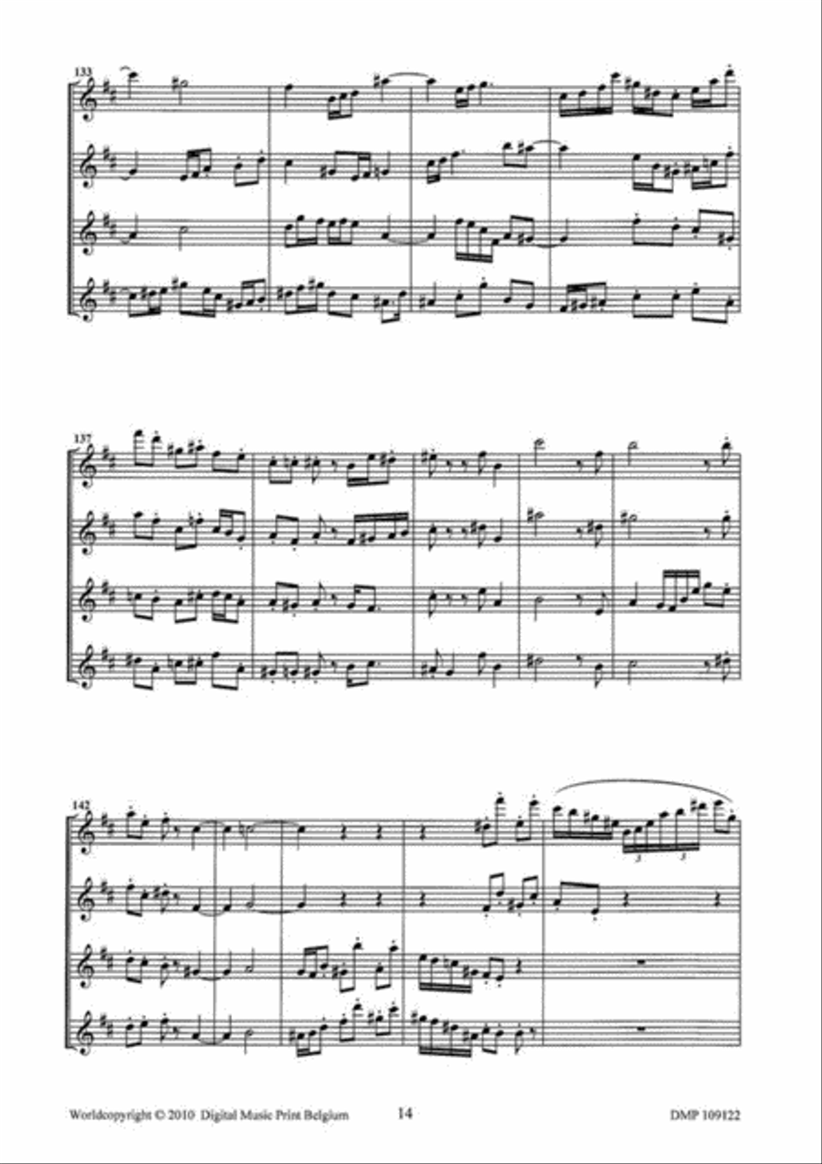 DIVertimento DIVertimento Flute Quartet scores gallery preview page 7